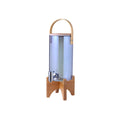 Glass Cold Water Pitcher with Faucet Large Capacity G11080
