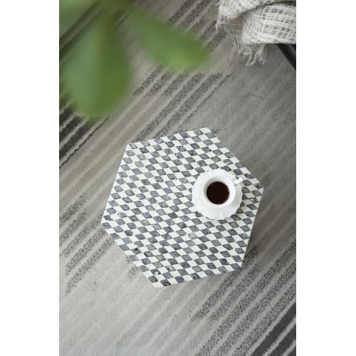Teal Square Accent Stool P780774