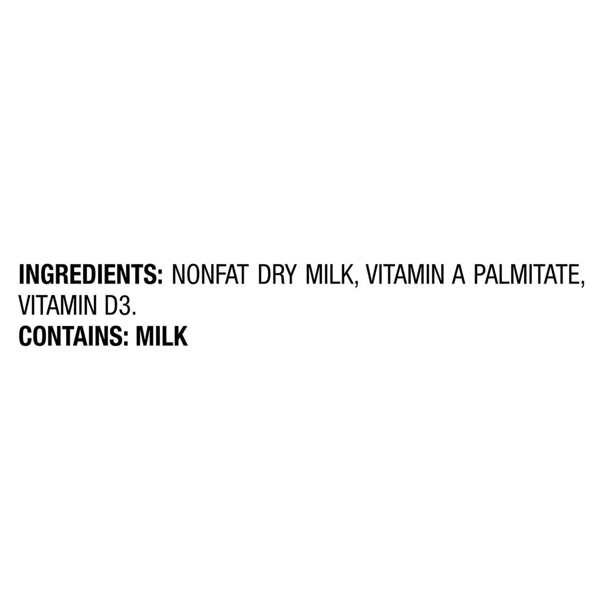 Non-Fat Instant Dry Milk 70.4 Ounce Z8523