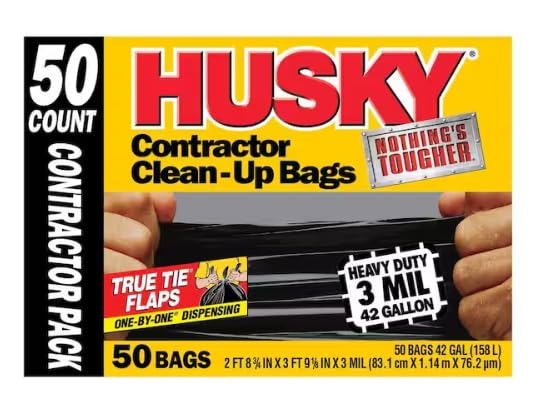 42 Gal. Heavy-Duty Contractor Clean-Up Bags 50-Count M582