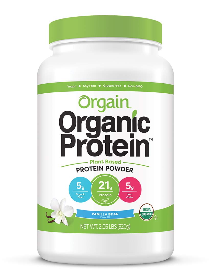 Organic Plant Based Vanilla Bean Protein Powder Y9256