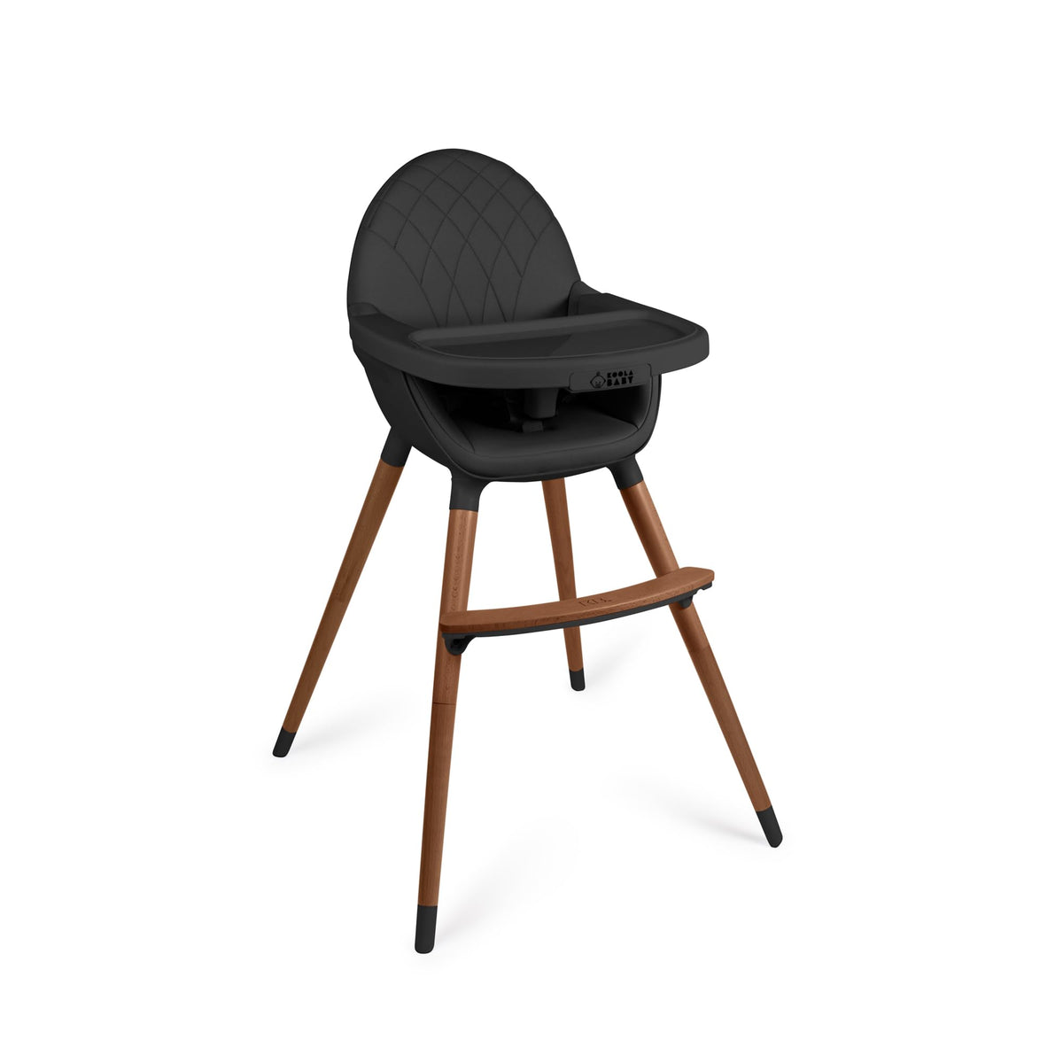 Convertible Wooden High Chair with Adjustable Height N8776