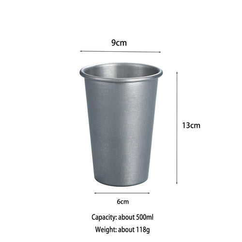 2 Pack Stainless Steel Camping Cup I1009