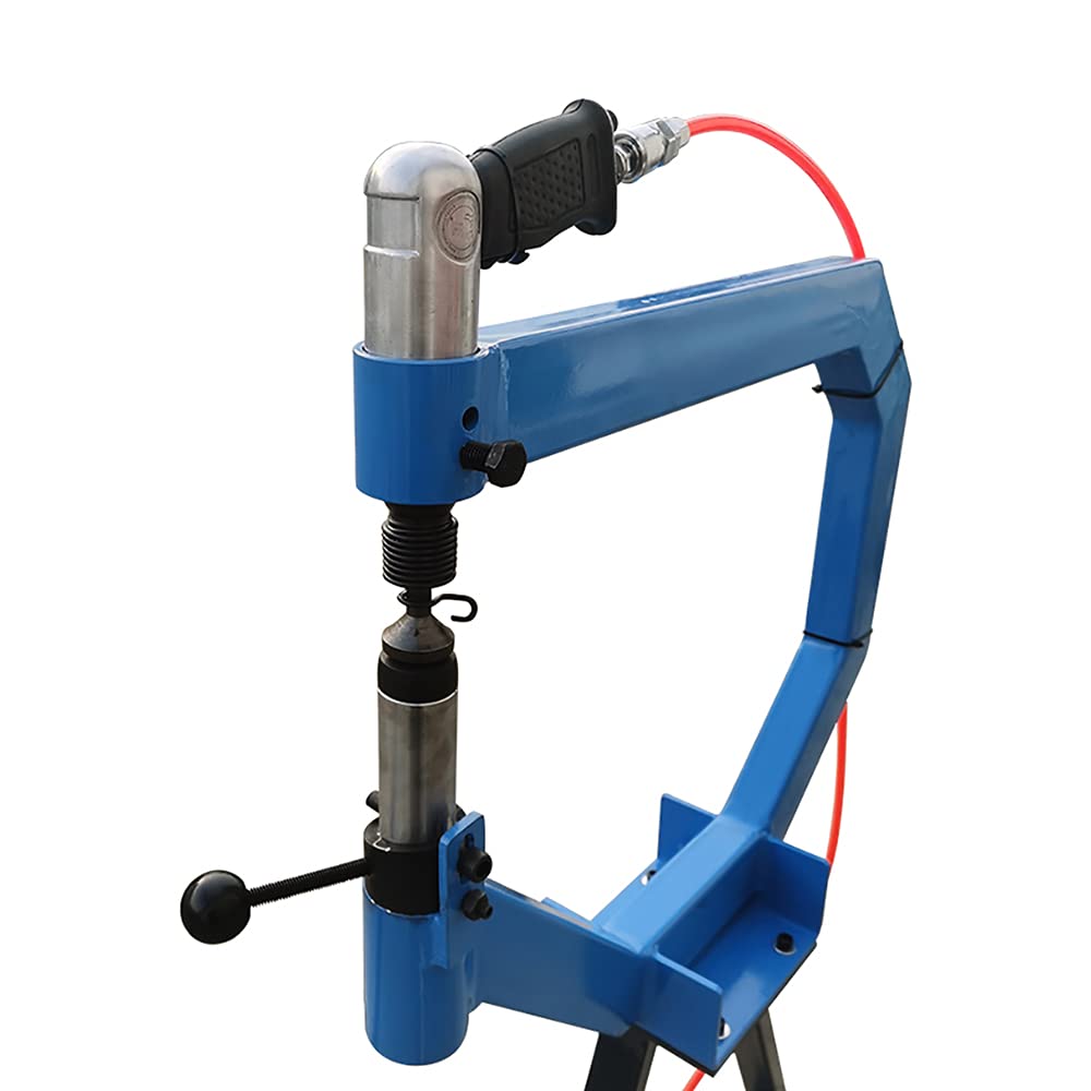 4" Throat Pneumatic Planishing Hammer with Cast Iron Stand C31064