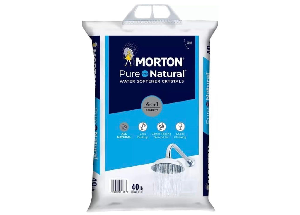 Pure and Natural Water Softener Crystals 4 Pack, 40 lb S840