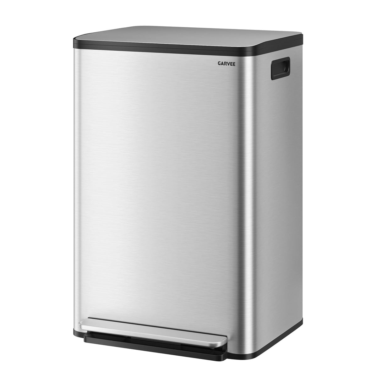 13 Gallon Stainless Steel Step-on Trash Can K912