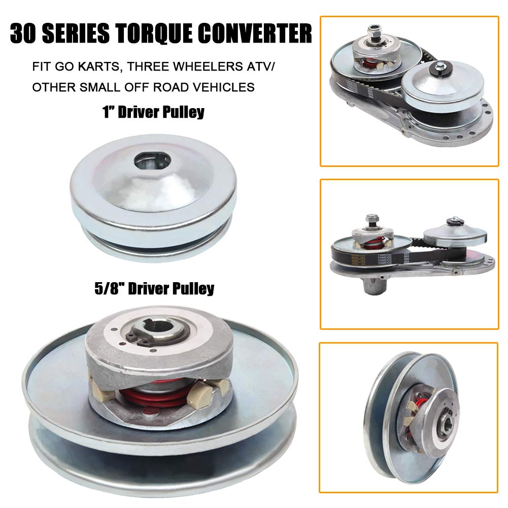 1 Inch Go Kart Clutch 10T 40/41 and 12T 35 Chain Drive D3634