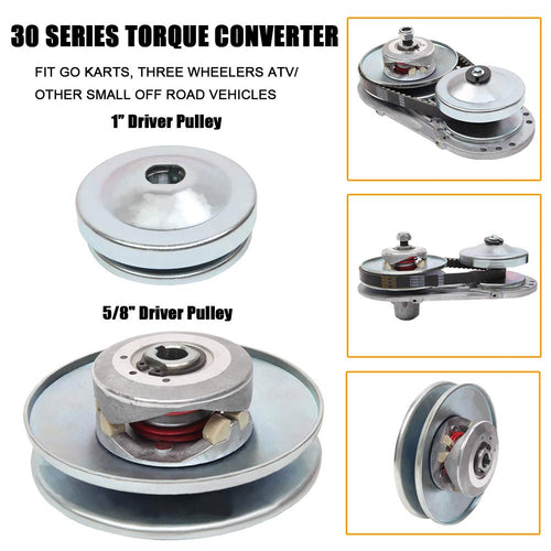 1 Inch Go Kart Clutch 10T 40/41 and 12T 35 Chain Drive D3634