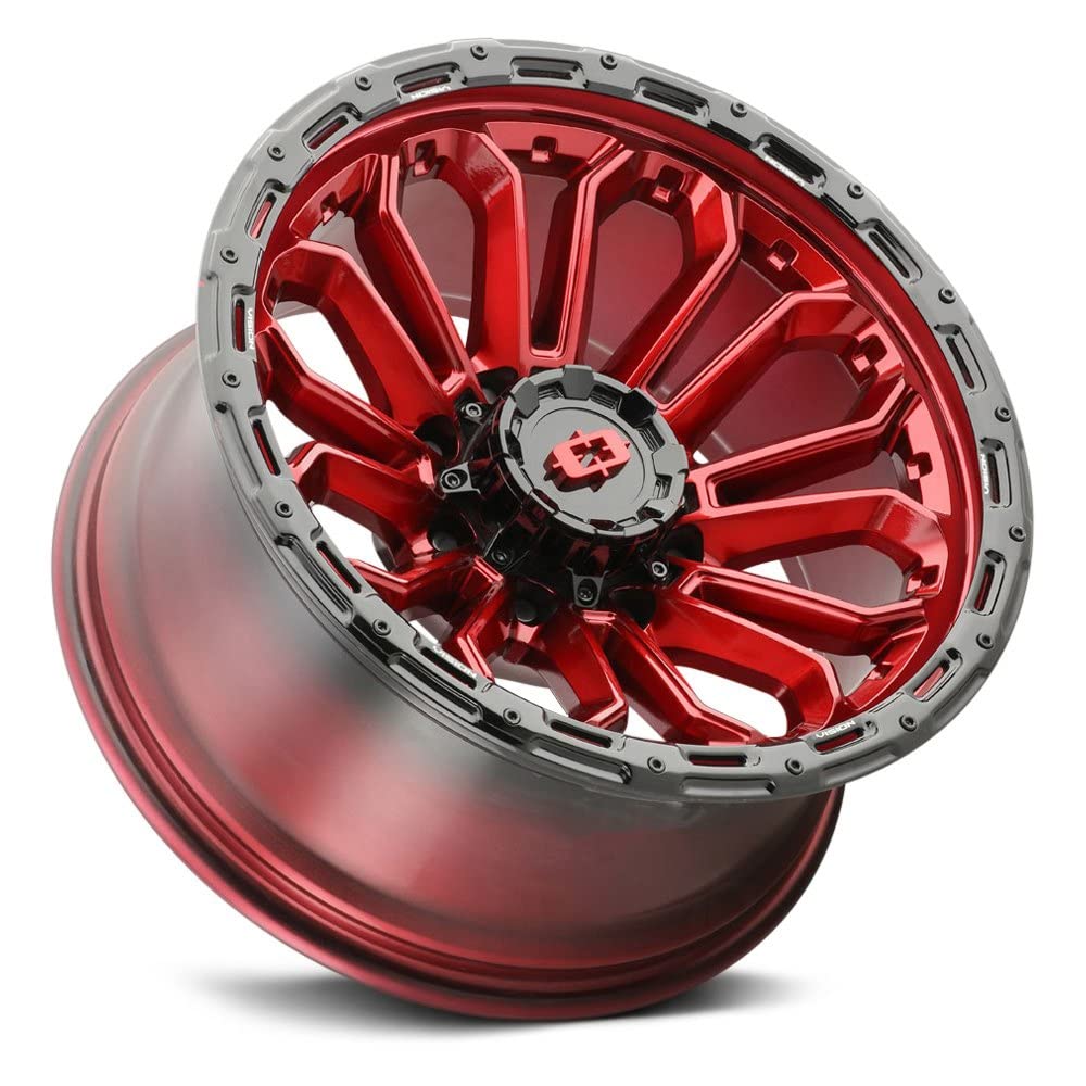 20x10 8x170 Red Wheel Rim R35336