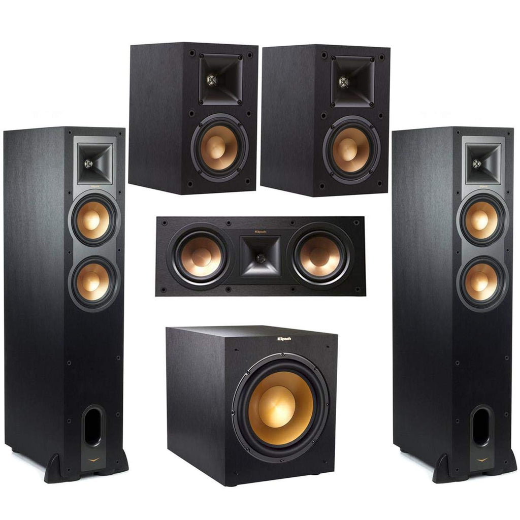 5.1 Home Theater System with Floorstanding, Bookshelf, Channel Speaker and Subwoofer F259115