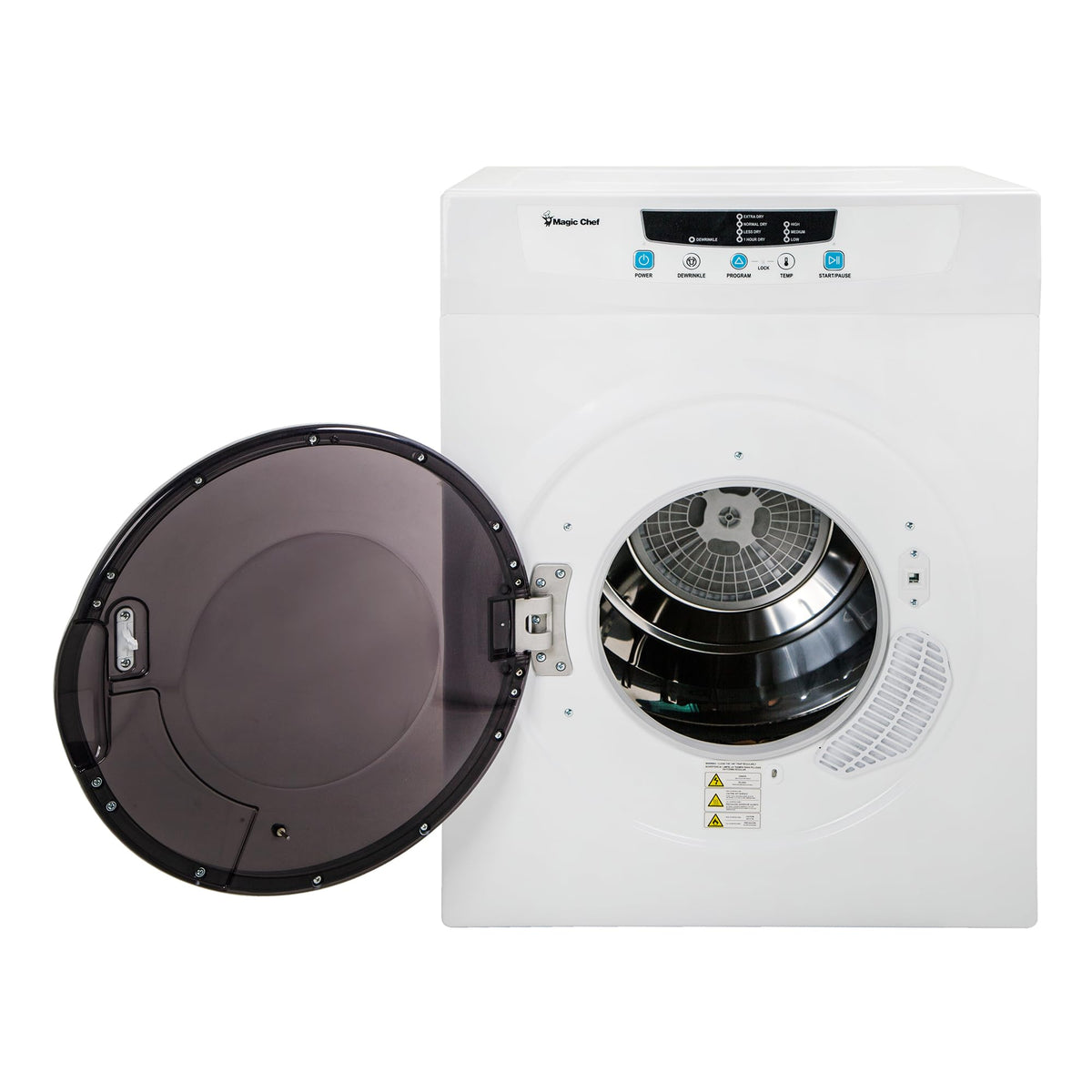 3.5 cu. ft. Electric Dryer in White F156