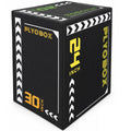 3-in-1 Foam Plyometric Jump Box, 20/24/30 Inch Plyo Box with Non-Slip PVC Cover V866636