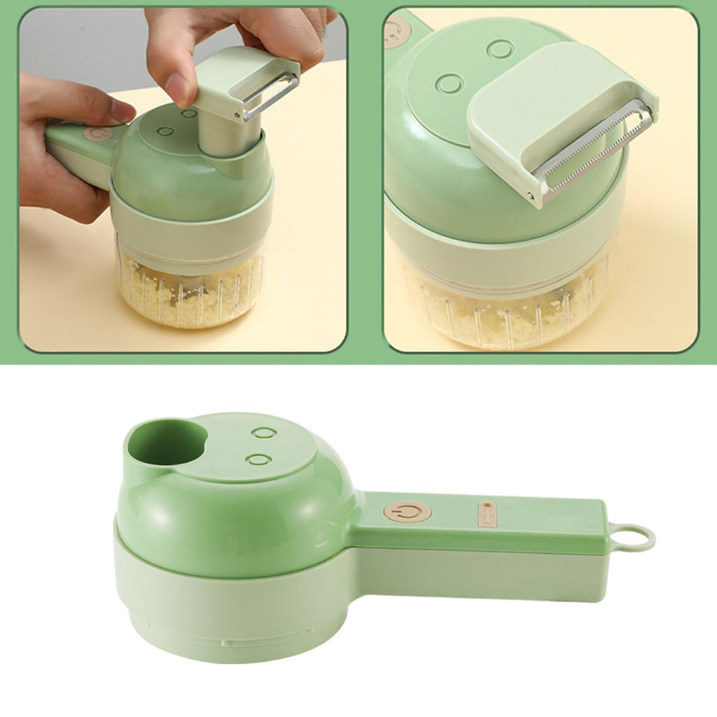 4 in 1 Cordless Electric Vegetable Cutter Set W68584