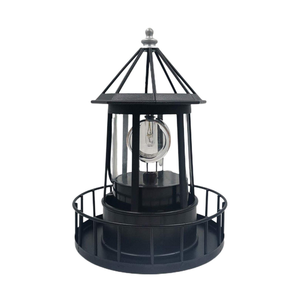 Solar LED Rotating Lighthouse Light T18094