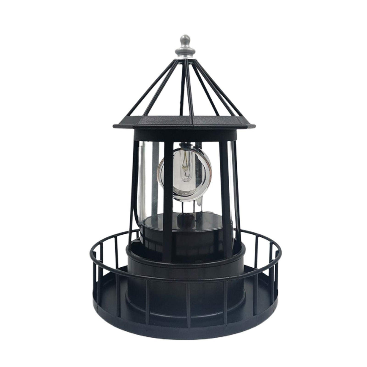 Solar LED Rotating Lighthouse Light T18094