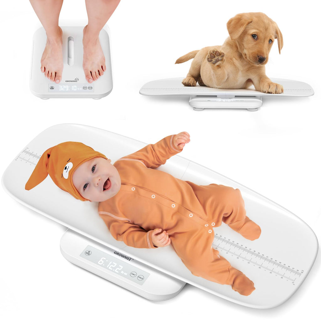 White Digital Baby Scale & Pet Scale V379739