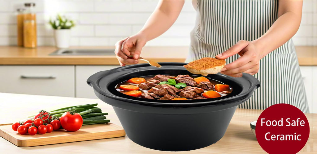 Ceramic Slow Cooker Pot Replacement 7 Quart R763