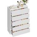 White 5 Drawer Dresser Z20683