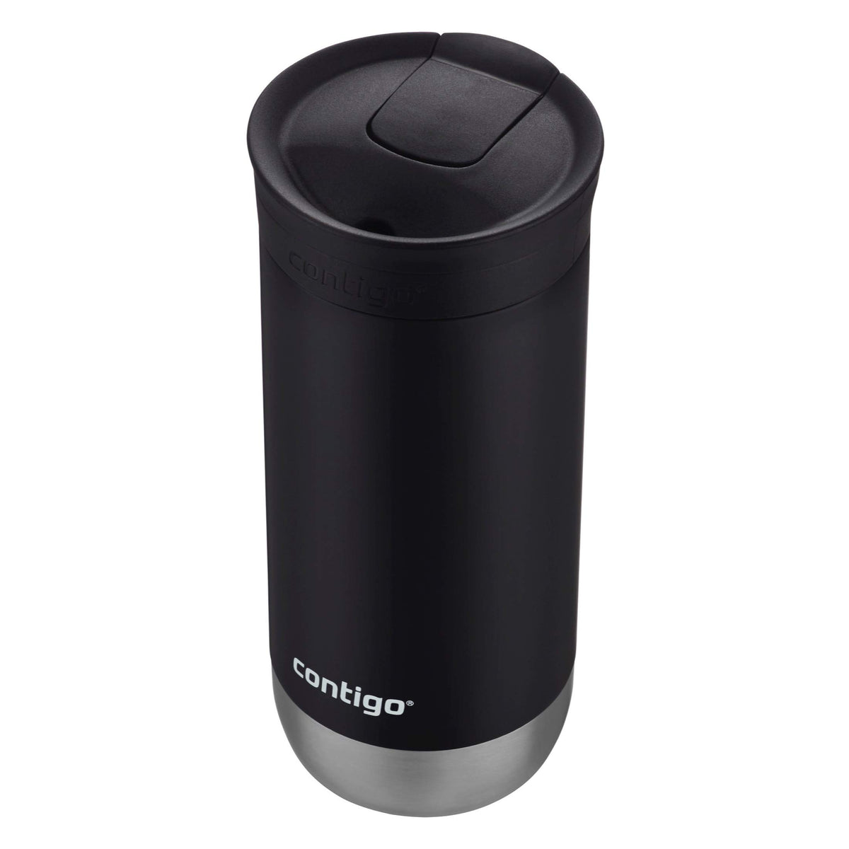 Stainless Steel Travel Mug with Handle and Leak-Proof Lid Z54594