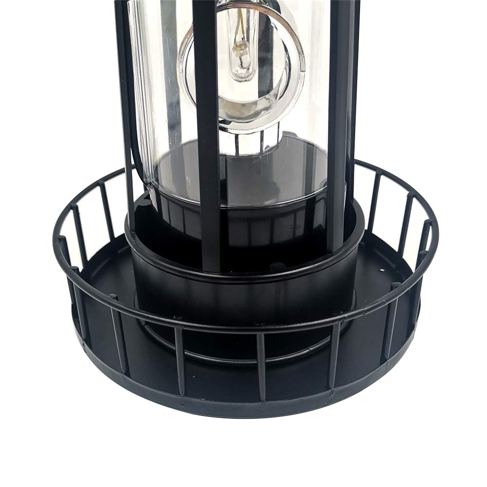 Solar LED Rotating Lighthouse Light T18094