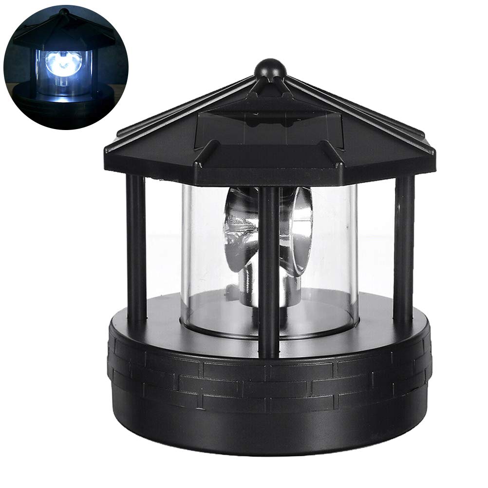 Solar Powered Rotating Lighthouse U154