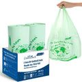 100% Compostable 3 Gallon Trash Bags with Handle, 200 Count G19664