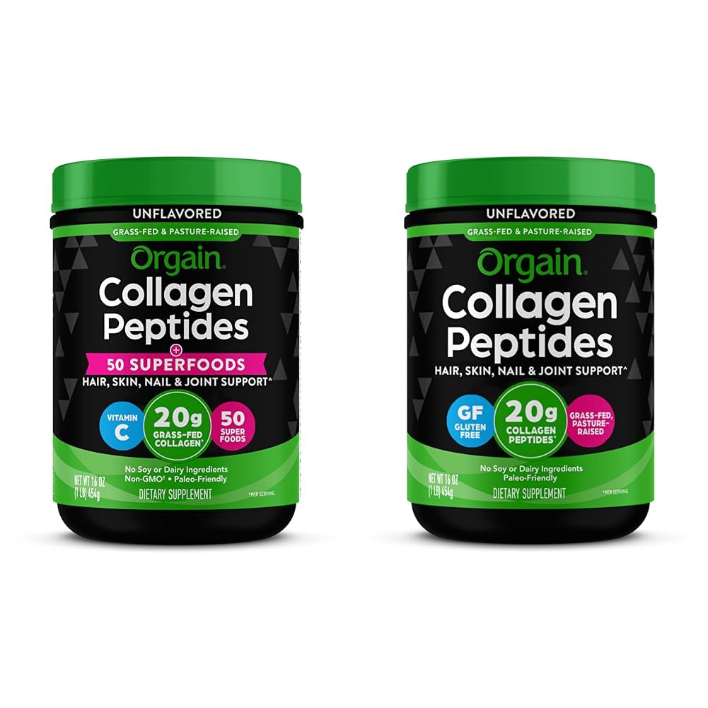 Hydrolyzed Collagen Powder with Organic Superfoods B2786