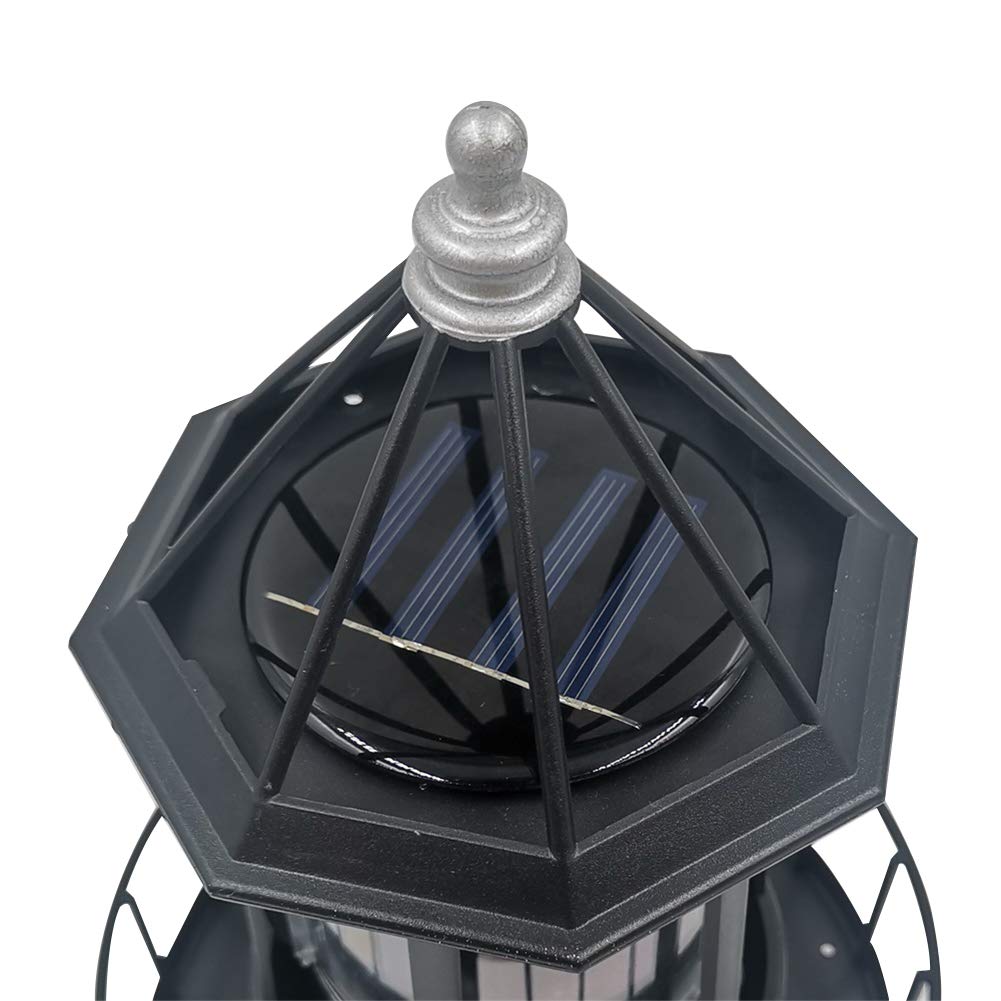 Solar LED Rotating Lighthouse Light T18094