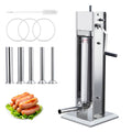 Heavy Duty Stainless Steel 15LBS Manual Sausage Stuffer Machine Q16234