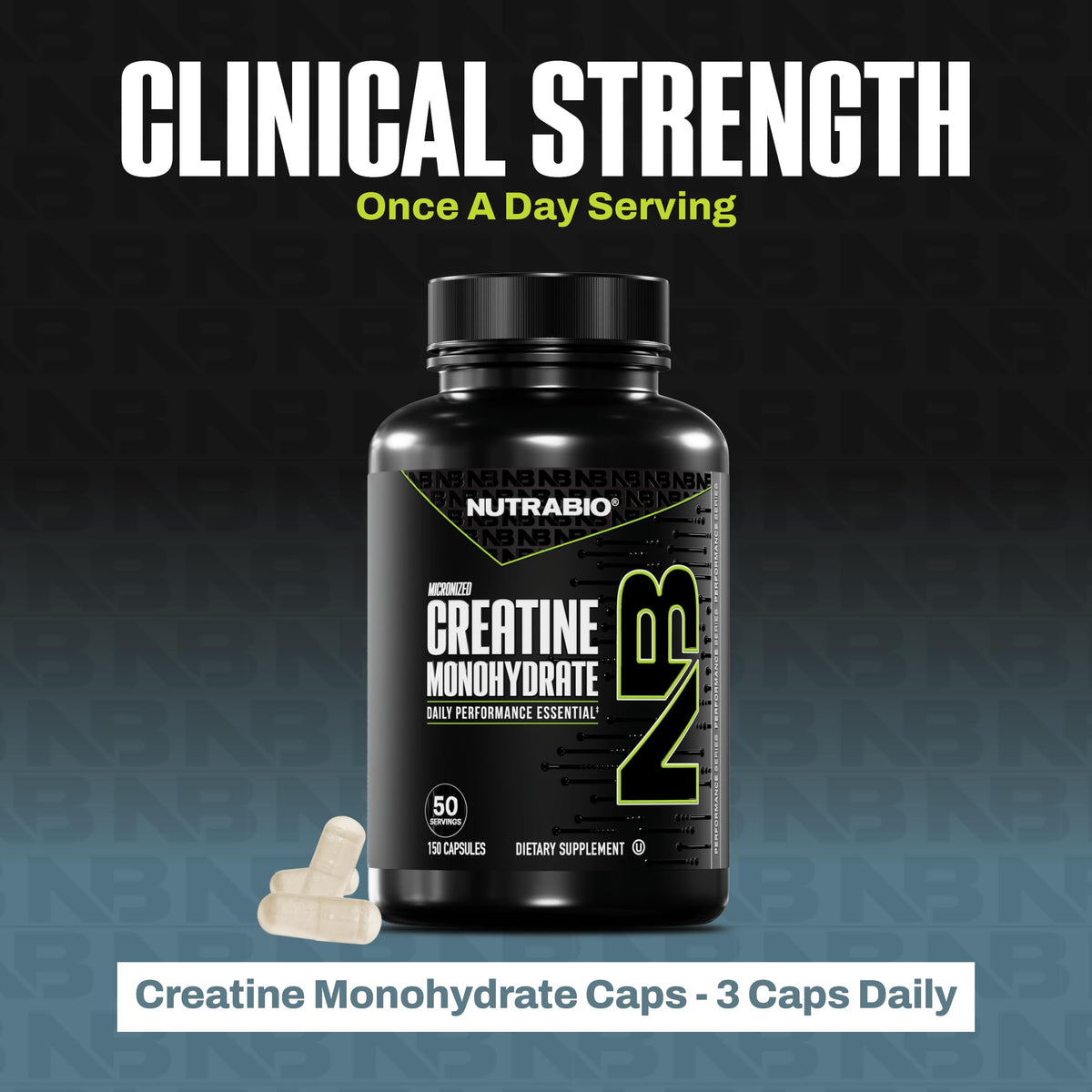 Micronized Creatine Monohydrate Capsules D96446