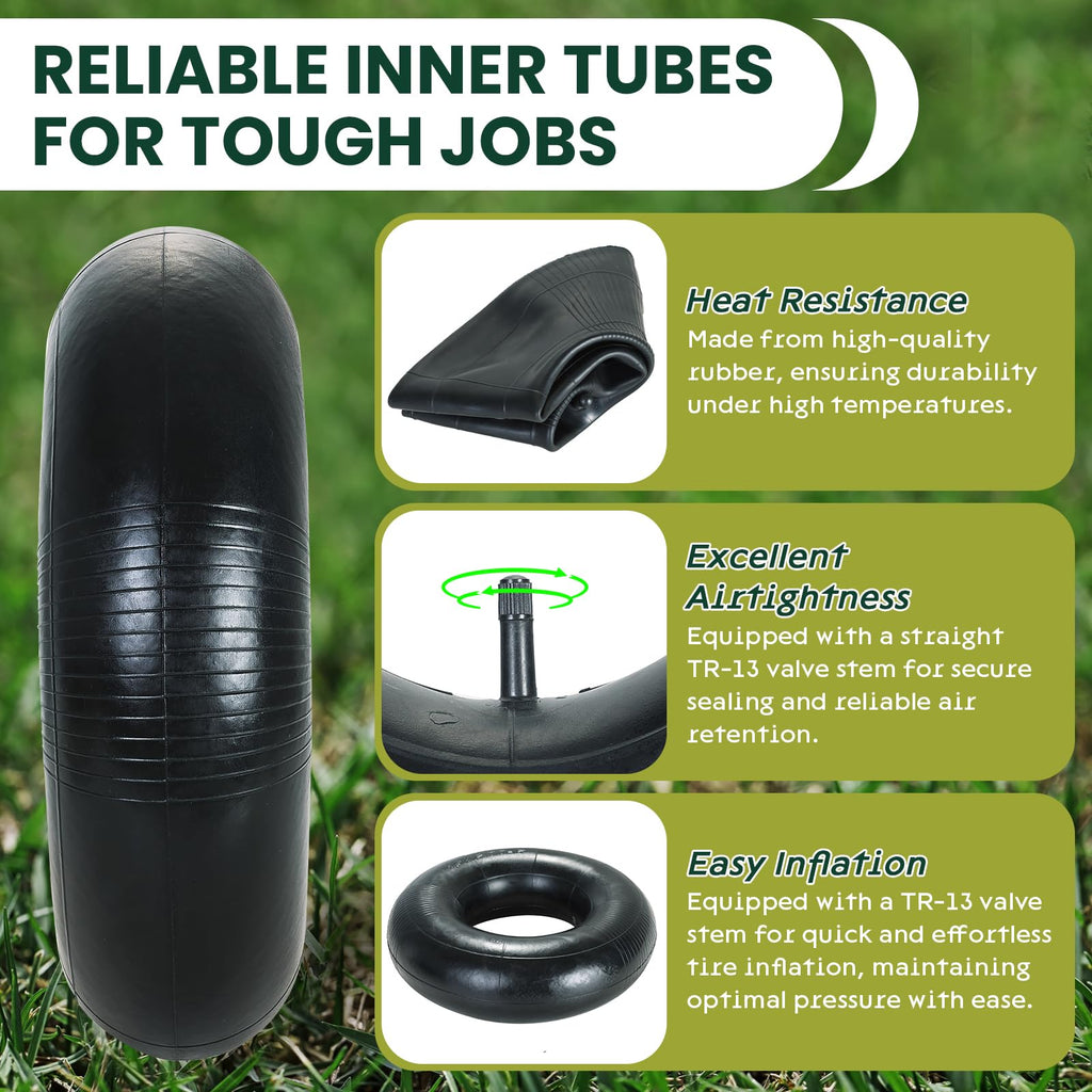 2 Pack 15 x 6.00-6" Inner Tubes with TR-13 Valve Stem V75863