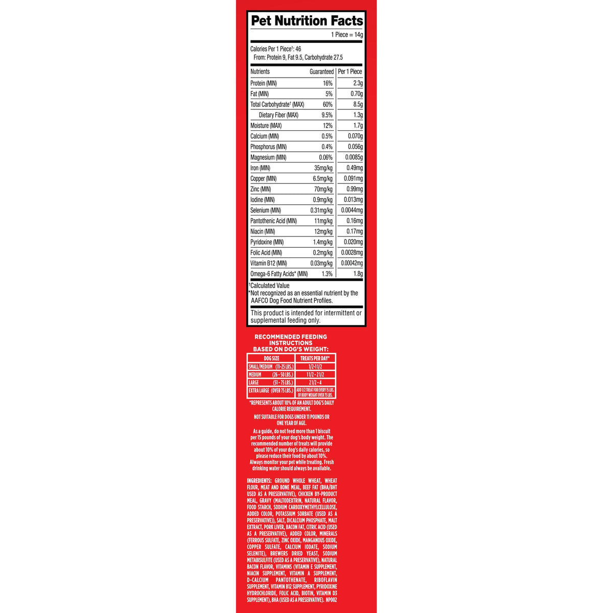 Gravy Coated Small Dog Biscuits E506953