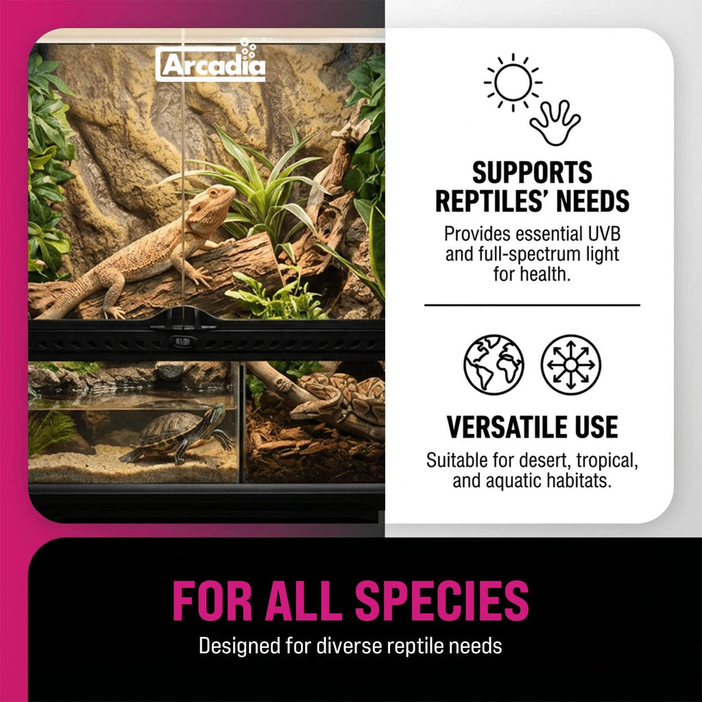 36" 39 Watts 6% UVB Reptile Light Fixture Kit E8999