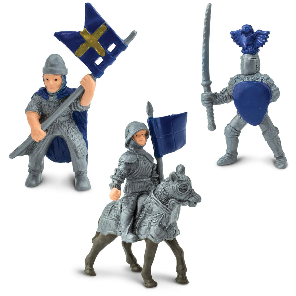 9 Medieval Knight & Dragon Toy Set X8413
