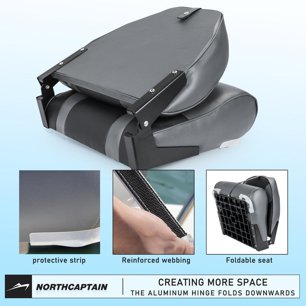 High Back Folding Boat Seat Z5629