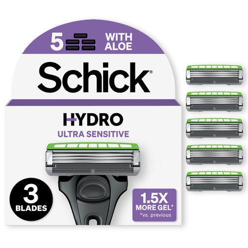 3-Blade Sensitive Razor Refills 5 ct E5980
