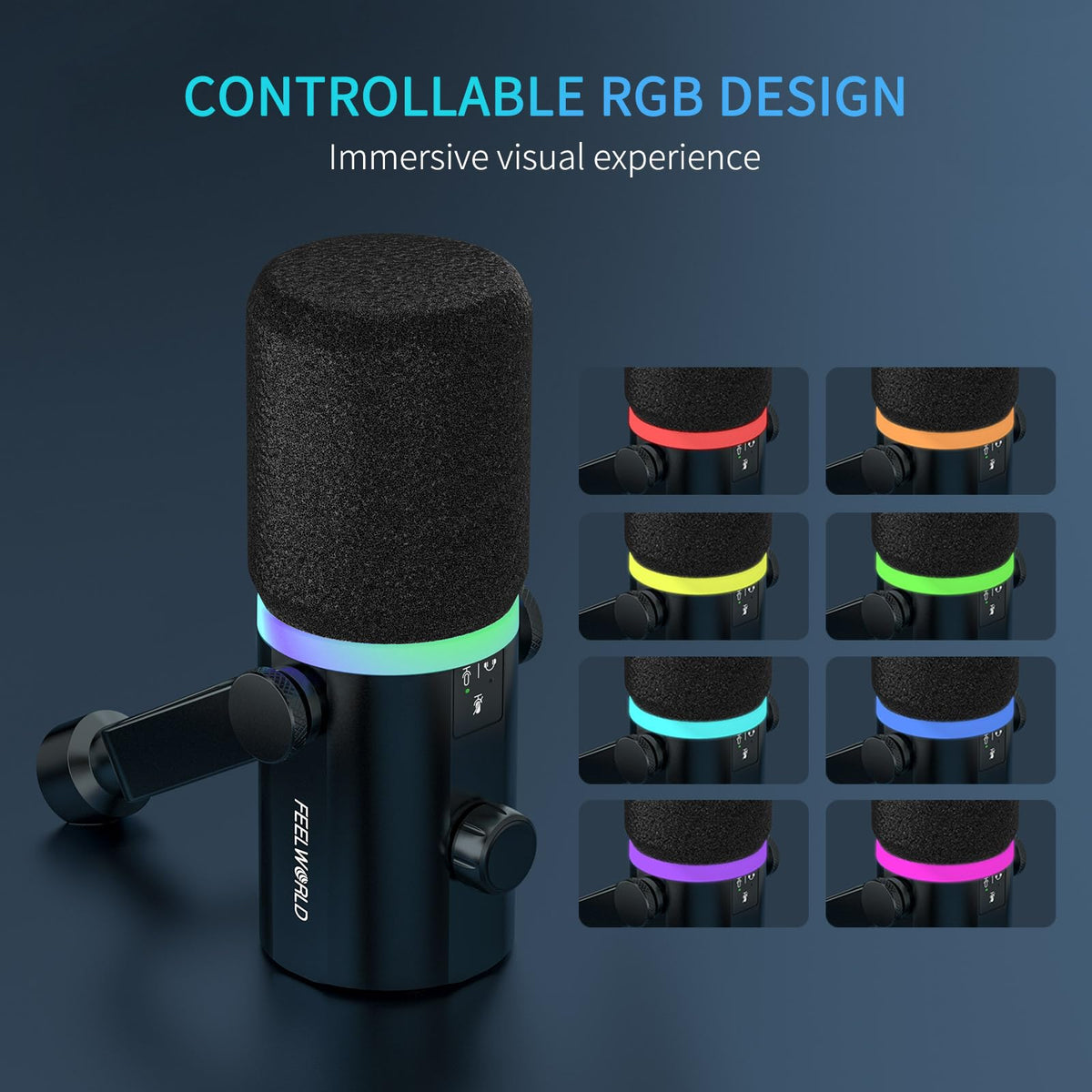 Black Metal Dynamic Microphone R933