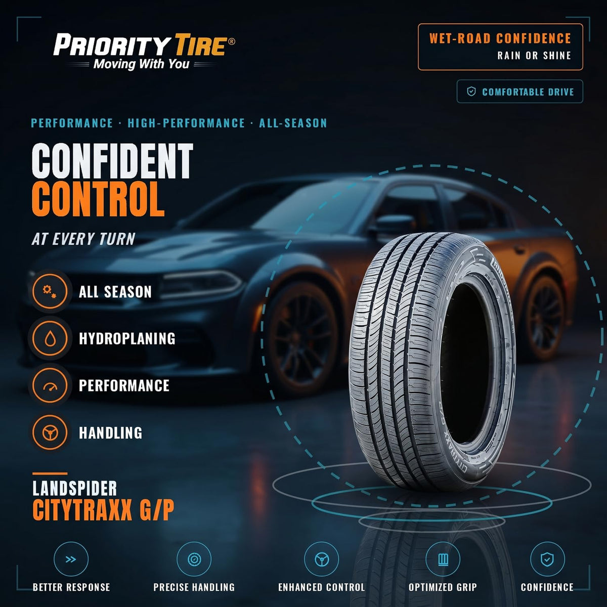 205/65R15 94H SL All Season Passenger Tire X19926