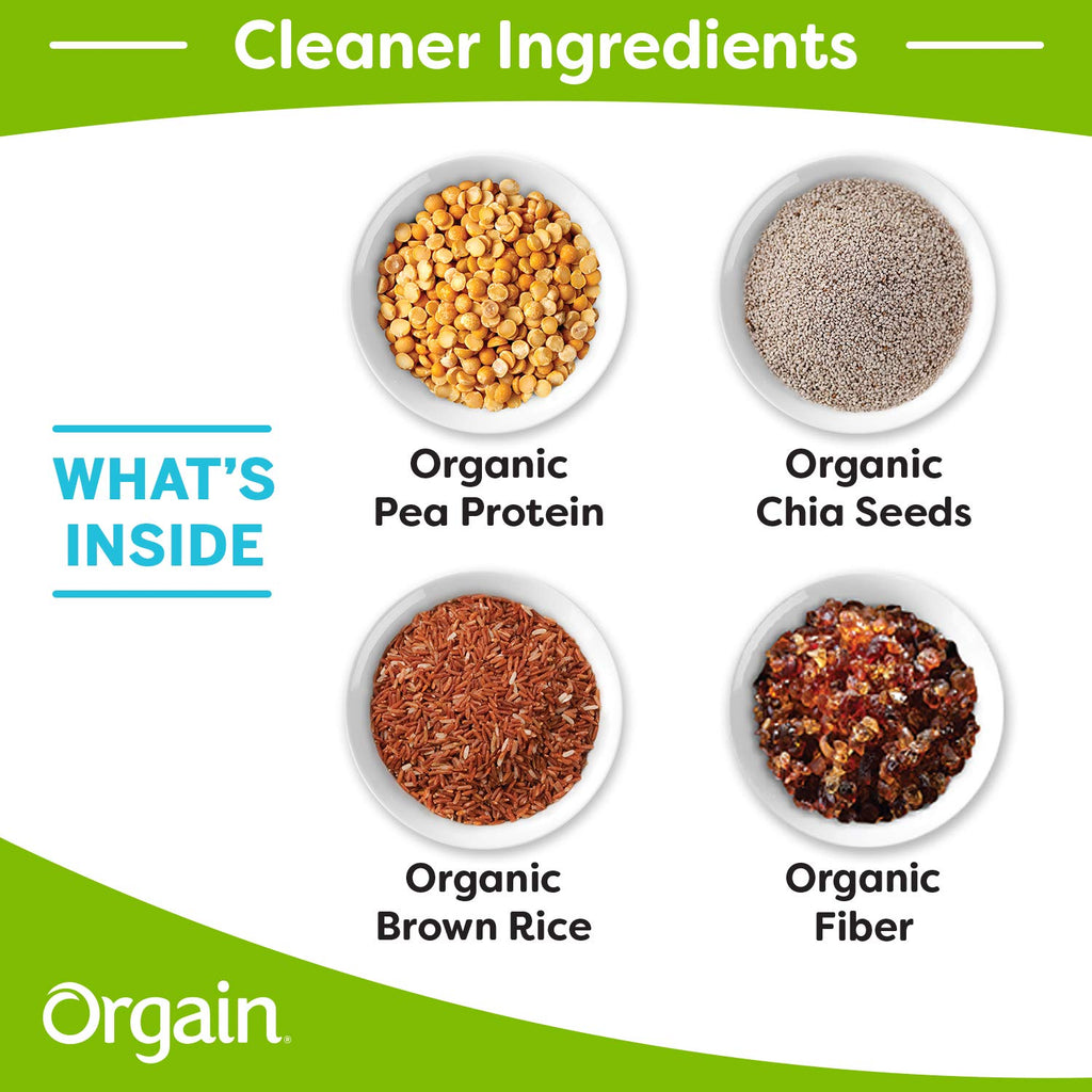 Organic Plant Based Vanilla Bean Protein Powder Y9256