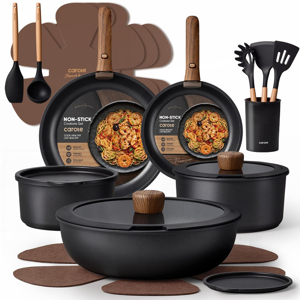 21 Pc Non Stick Cookware Set G668001