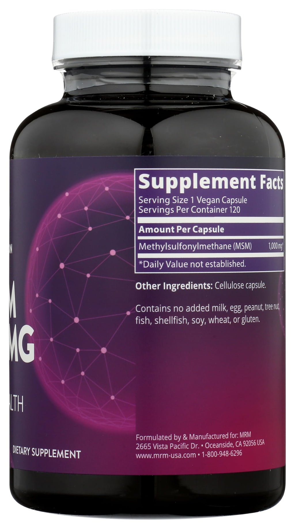 MSM 1000mg Vegan F26448