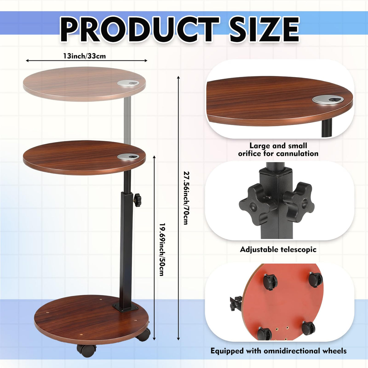 5 Gallon Water Dispenser Pump Caddy Holder with Wheels P236