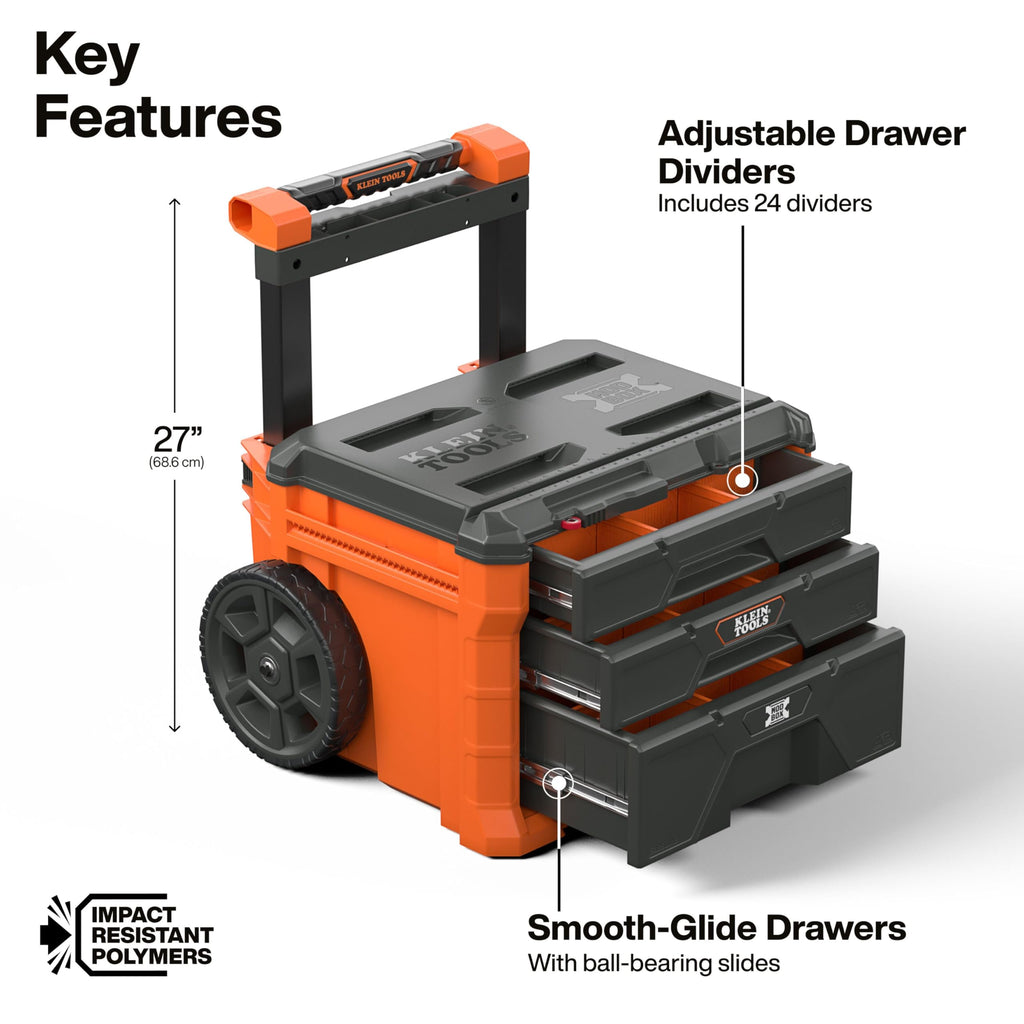 Three Drawer Rolling Toolbox E507670