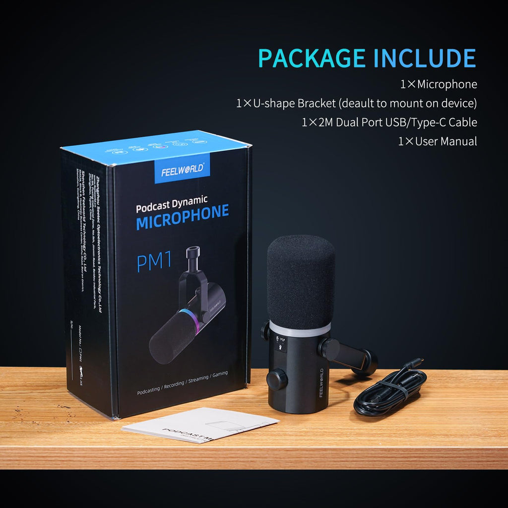 Black Metal Dynamic Microphone R933