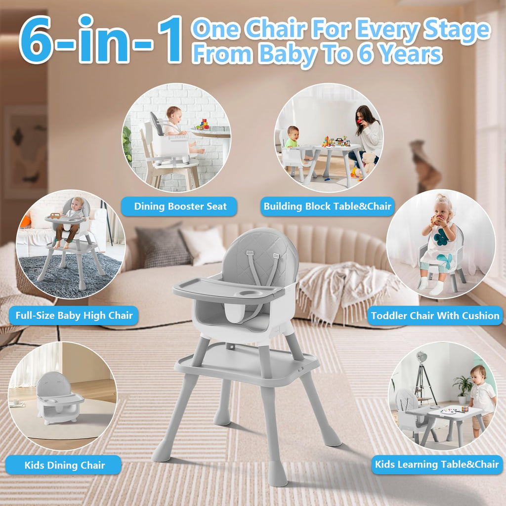 6 in 1 Baby High Chair U151734