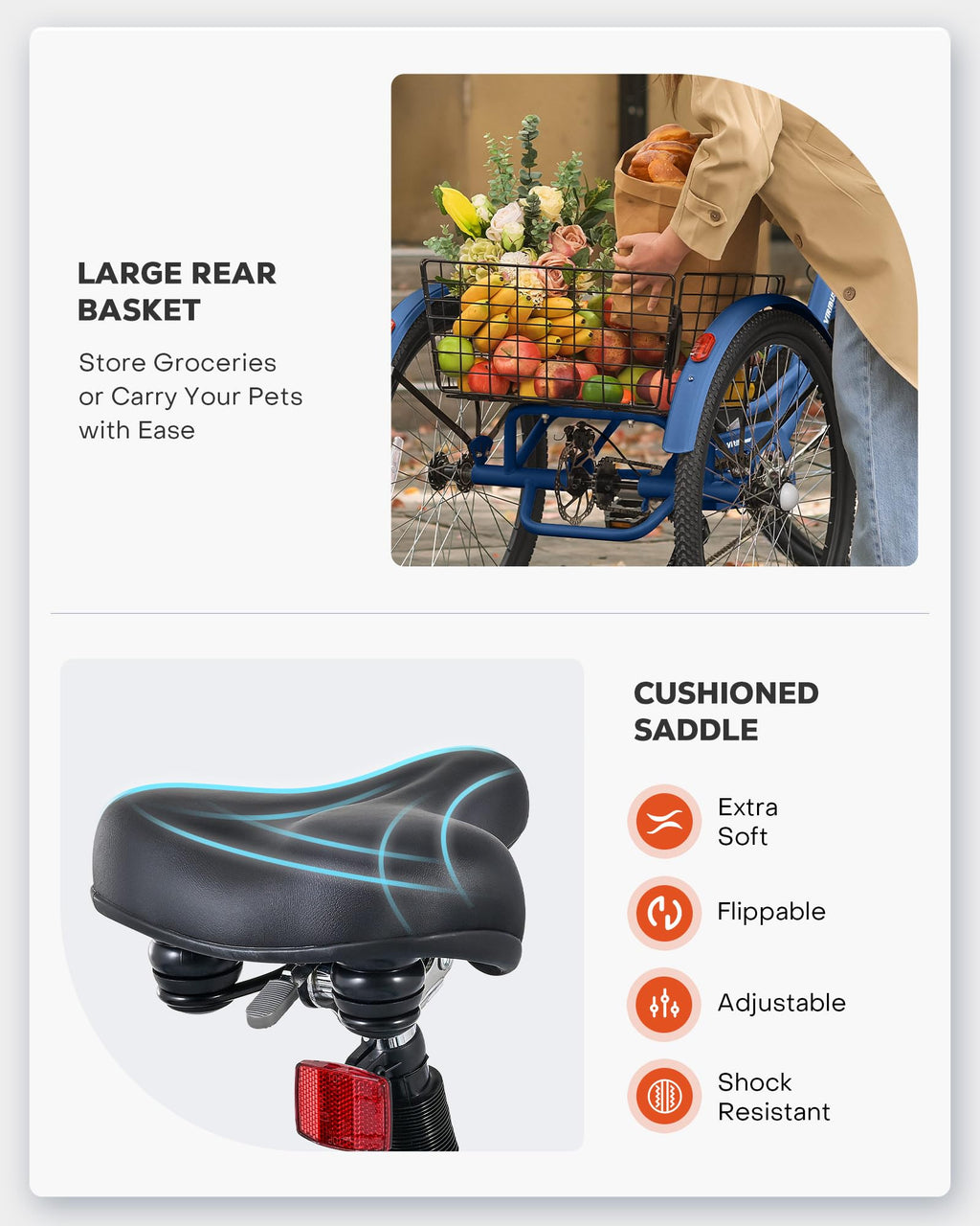 Electric Trike 7 Speed I6203