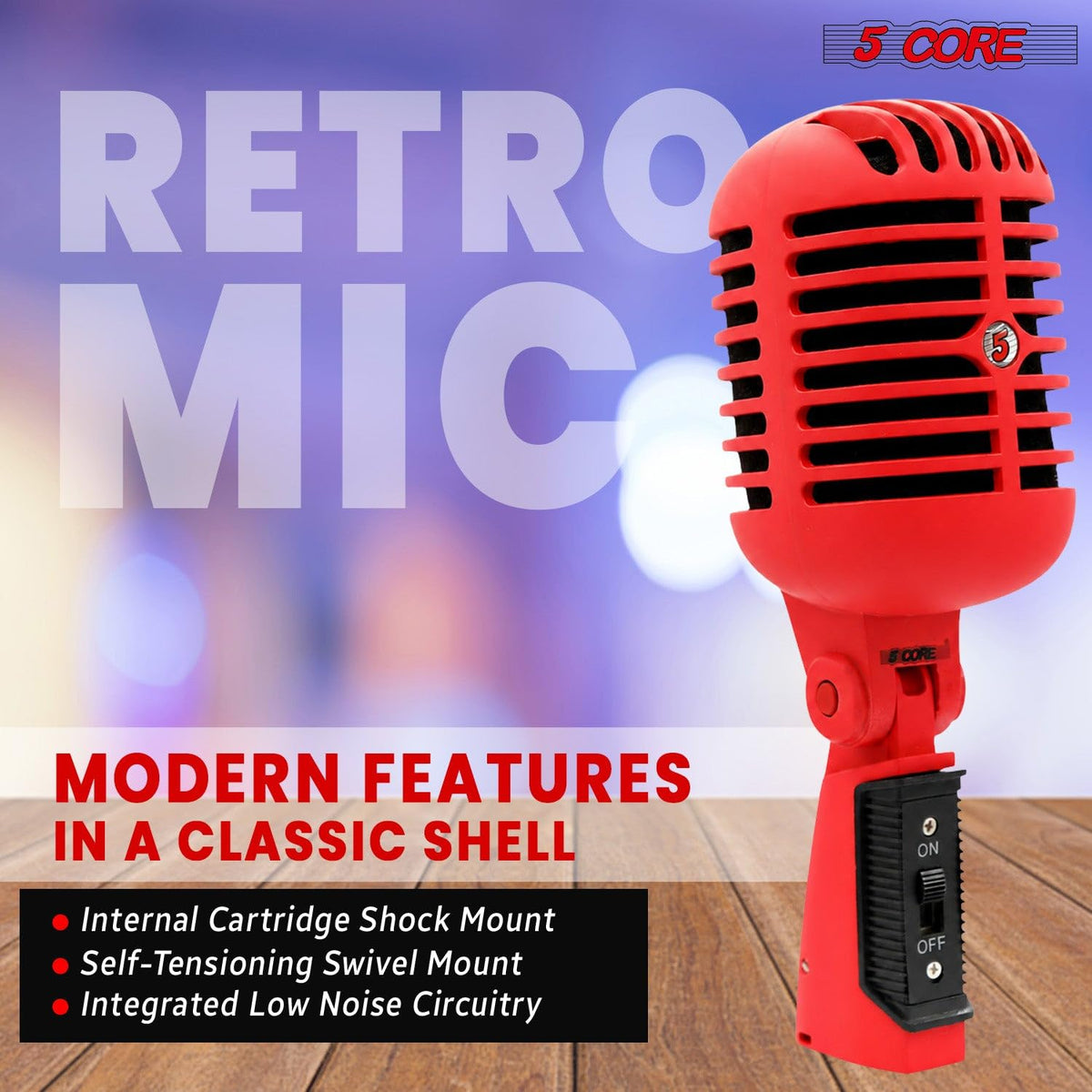 Retro Dynamic Vocal Microphone C51775