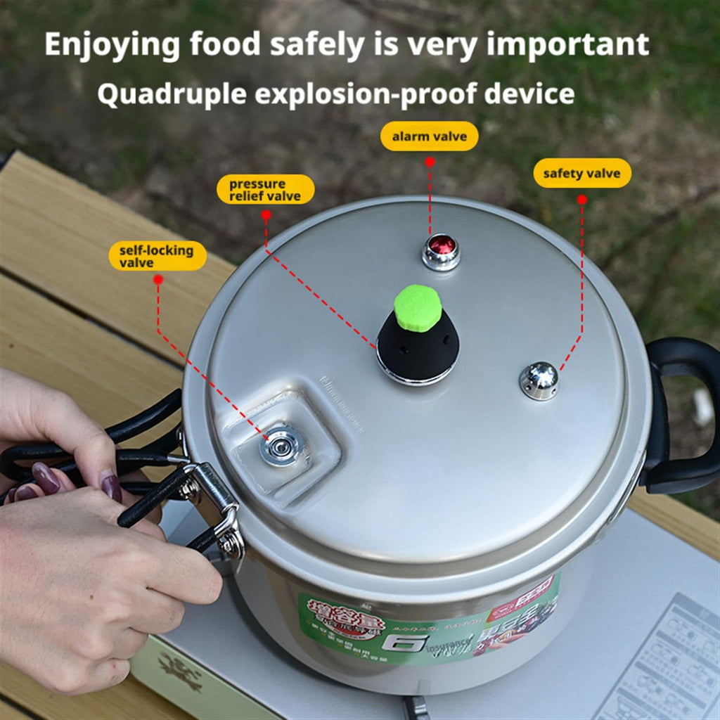 2L Aluminum Alloy Pressure Cooker I860639