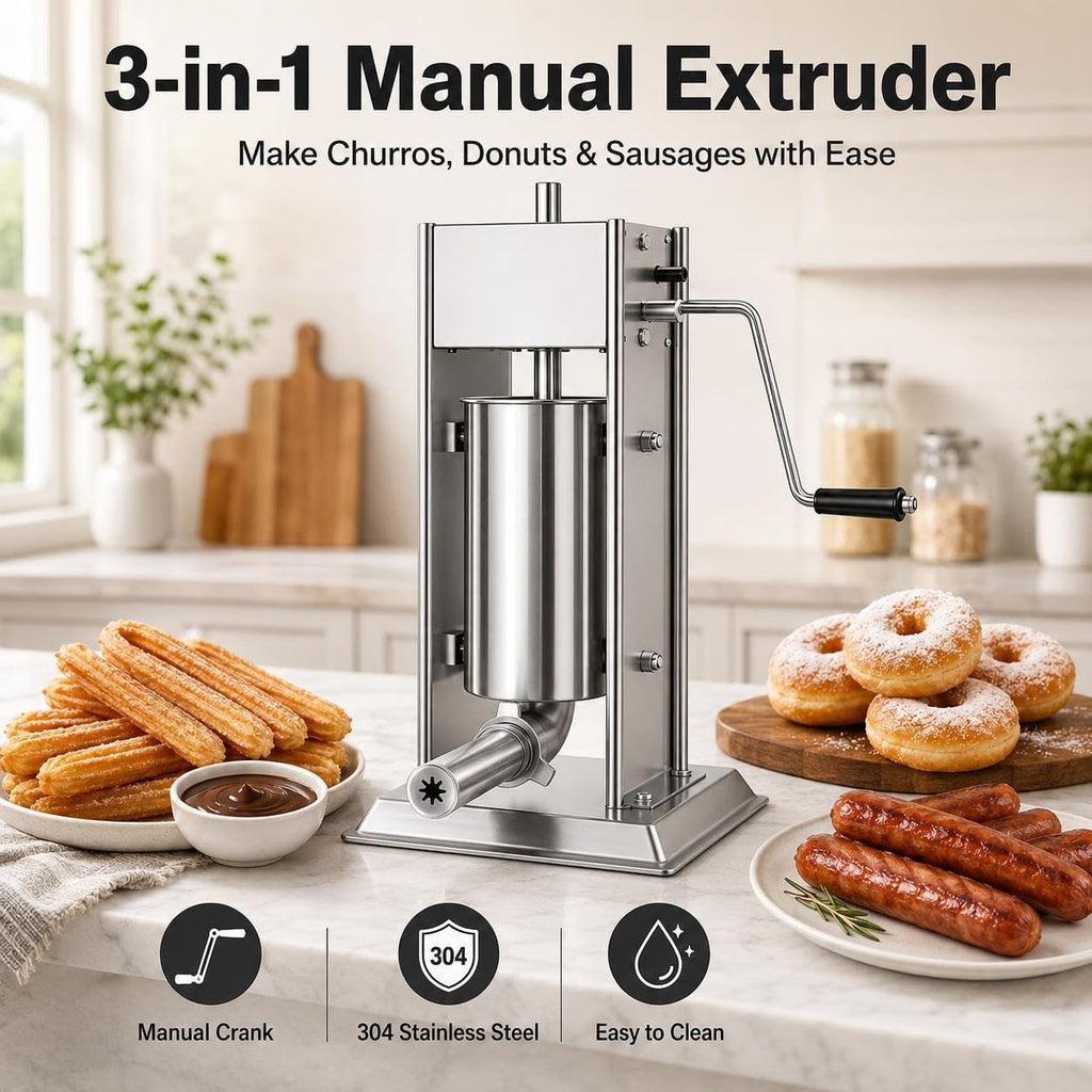 Vertical Meat Filler, Sausage Stuffer & Churro Maker K18529