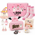 Pink Halloween Boo Basket Set with 14oz Cups Z1414